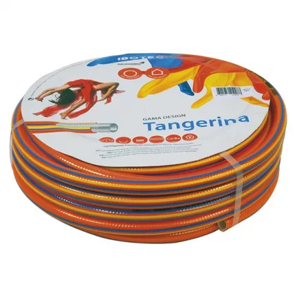 Locsoló tömlõ 3/4" 50 m csav.m. TANGERINA narancs-citrom-kék