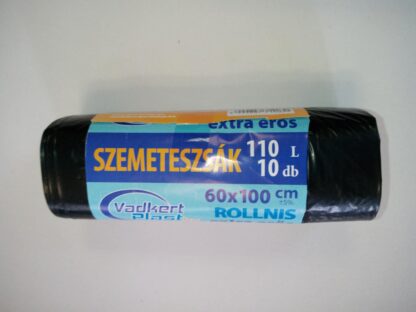 Szemeteszsák 110 liter 10db/roll 60cm x 110cm (25 roll/gyûjtõ) PE