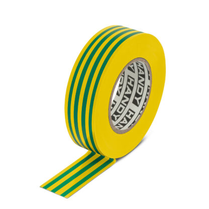 Szigetelõ szalag 20m zöld-sárga csíkos 0,13x19mm