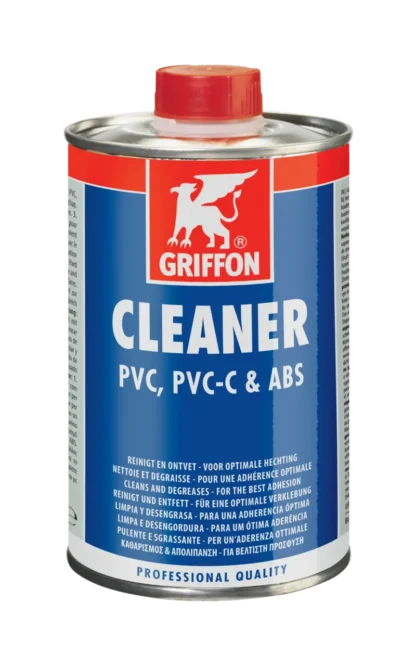PVC ragasztáshoz tisztító folyadék Cleaner 1 literes Griffon