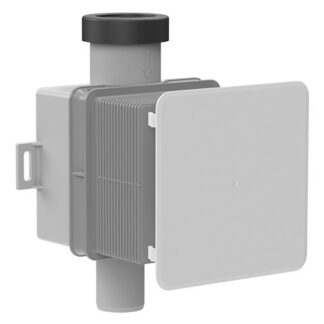 Klímaszifon HL-138N falba süllyeszthetõ, bûzzárral, DN32, 100x100mm