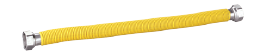 FLEXIBILIS GÁZ BORDÁSCSÕ 3/4"BB 75-150 cm