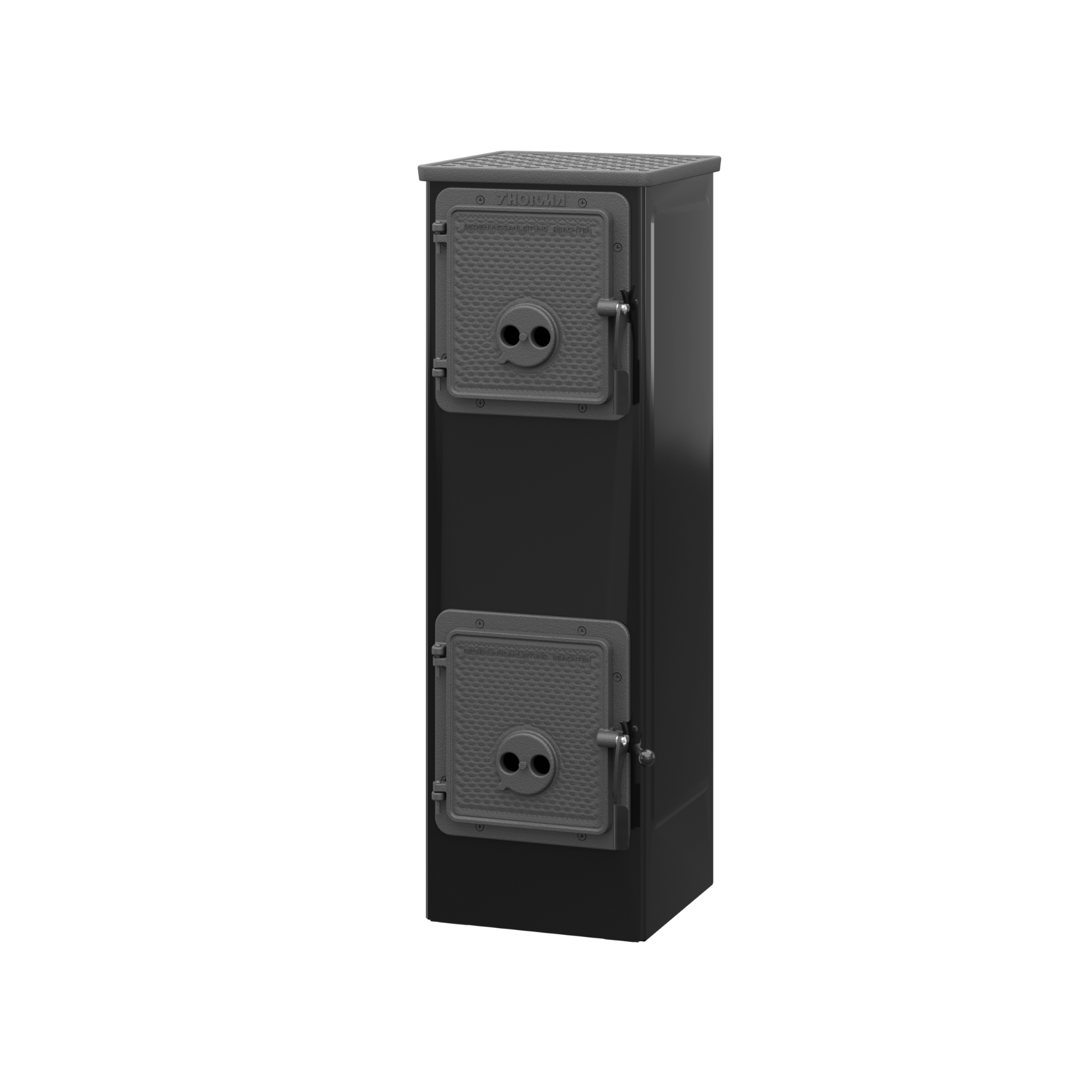 Kandalló Kályha Thorma Kerpen II AT fekete, 5,5KW, 881x288x333mm, 58 kg