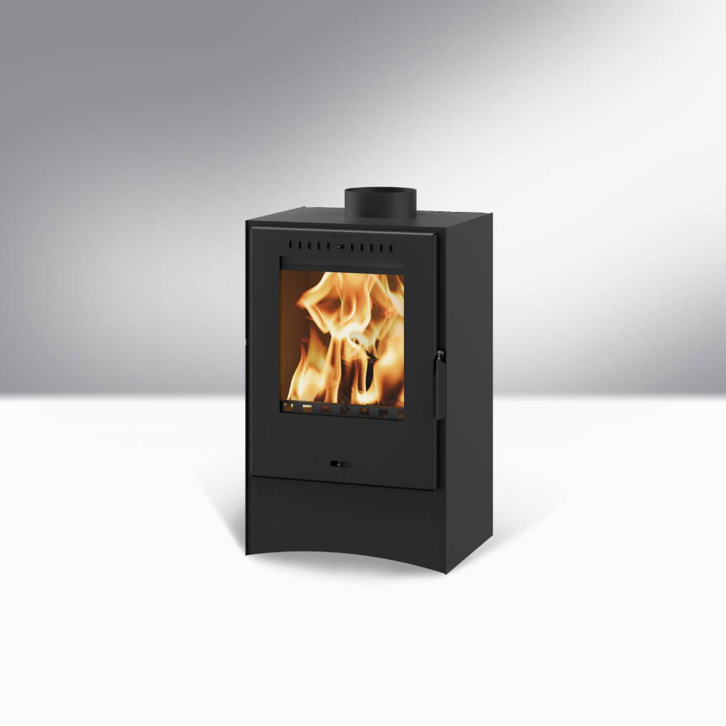 Kandalló Thorma Skal II fekete, 7,0KW, 722x421x376mm, 58 kg - Image 2