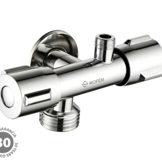 Kombinált sarokszelep Mofém KERÁMIABETÉTES 1/2"x3/4"x3/8" 163-0043-00