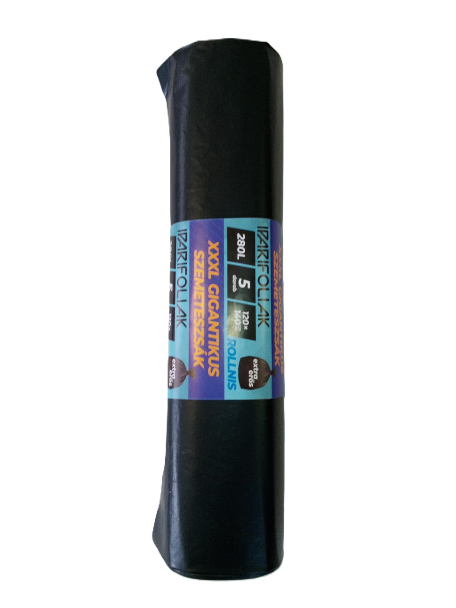 Szemeteszsák 280 liter 5db/roll 120cm x 140cm (20roll/gyûjtõ) PE