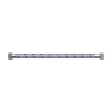 Bekötõcsõ 3/8"x1/2" bb 150 mm INOX*