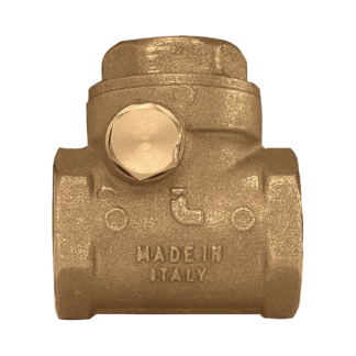 Visszacsapó szelep réz békanyelves, fûtési, kis ellenállású 1"
