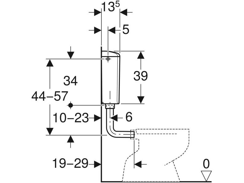 GEBERIT WC tartály AP-110 - Image 3
