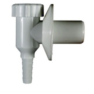 Automata mosó-mosogatógép-szárítógép büzelzáró falon kivüli, fehér 1/2" STY-529-1-2