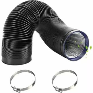 Páraelszívó alu csõ 150mm-3m + 2 db bilincs