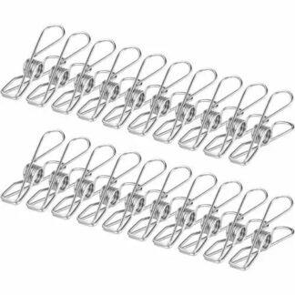Csipesz, ruhacsipesz rozsdamentes 5cm-es  20db/csomag