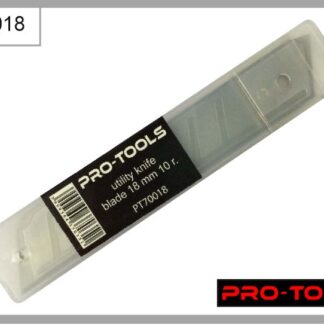 Tapétavágó kés, szike, sniccer - penge 0,5x18mm 10db.-os (10cs/dob)